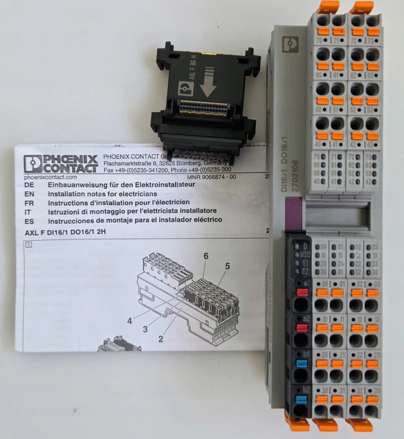 Terminal Bus Phoenix Contact IBS24BK/LC2 - Interface INTERBUS-S 24V DC, Occasion Fonctionnelle