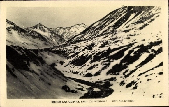 Ak Mendoza Argentinien, Rio de las cuevas - 3894554