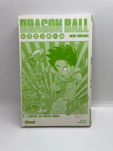 MANGA Dragon Ball N° 6 L'Empire Du Ruban Rouge TORIYAMA GLENAT 2008 DBZ FR LIVRE