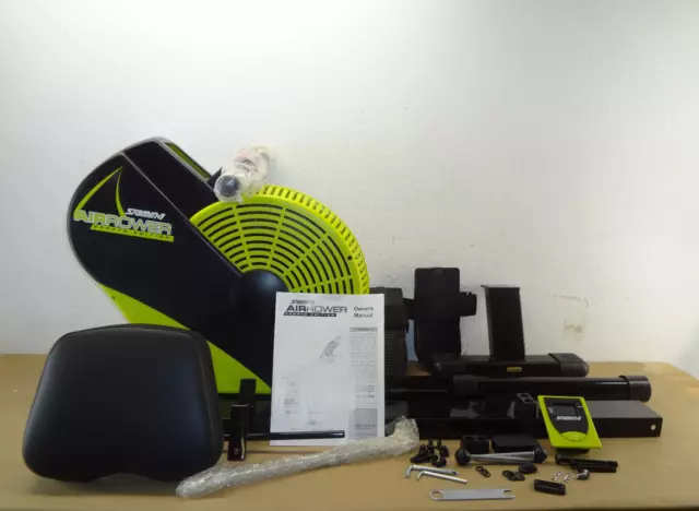 Stamina ATS Air Rower, Rowing Machine | LCD Monitor, Dynamic Air Resistance.