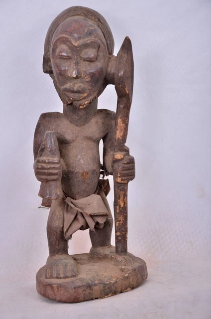 Luba Hemba male hunter Congo African Art