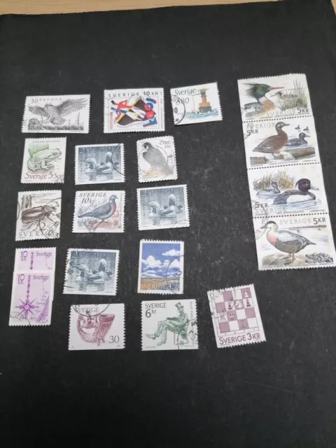 timbres Suède