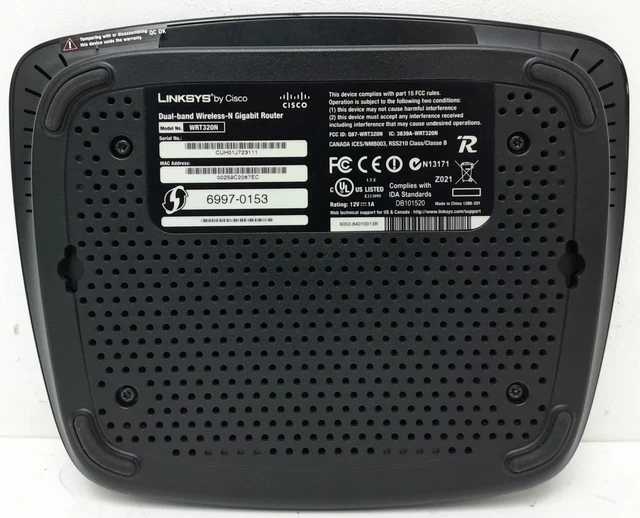 Wrt320n Router LINKSYS CISCO WRT320N router wireless N Gigabit dual band EUR 78,20 ...