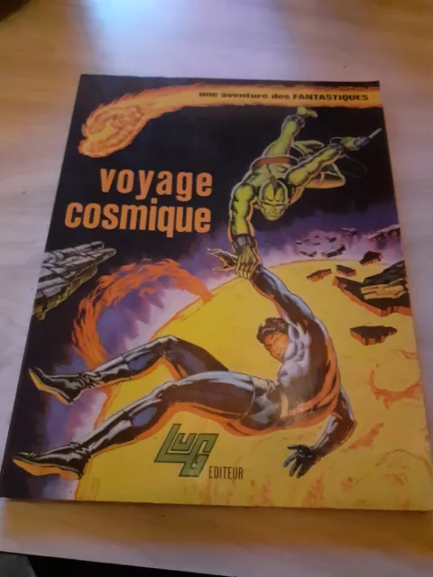 Une Aventure des Fantastiques  N° 5 VOYAGE COSMIQUE  LUG MARVEL 1974