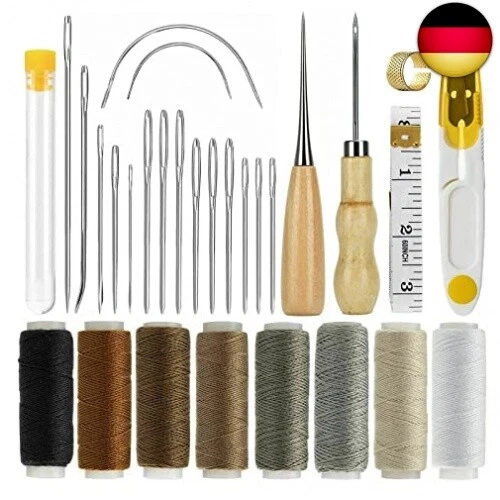 Leder Nähen Werkzeug 29stk Leder Nähen Set Lederhandwerk Werkzeuge Leder W