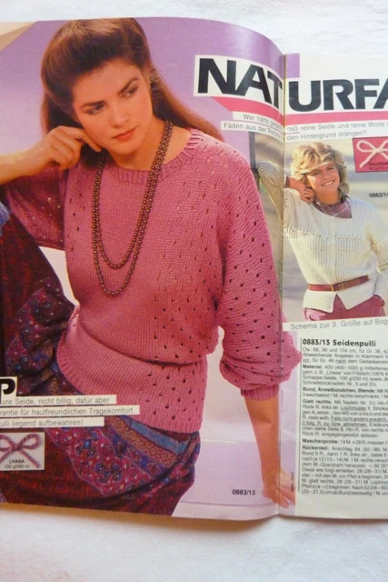 VINTAGE:burda: "Anna" Spaß am Handarbeiten August 1983 sticken, stricken, häkeln 4