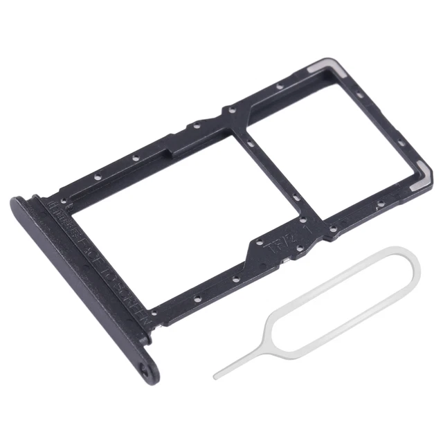 zhxchzhi Dual SIM Card Tray Holder Slot+pin Compatible with Xiaomi Redmi Note 14 Pro+Plus 5G Parts Black zhxchzhi Dual SIM Card Tray Holder Slot+pin Compatible with Xiaomi Redmi Note 14 Pro+Plus 5G Parts Black