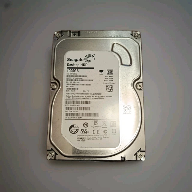 Disque dur SATA 250Go Seagate - Model ST250DM000 - Testé OK