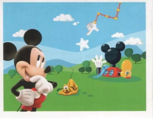 Autocollant Sticker Panini Disney Carrefour 2013 Un Monde Magique Mickey N° 88