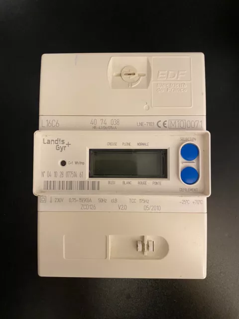 compteur électrique monophase Landis&gyr .