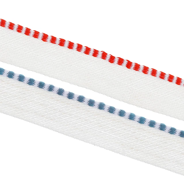27 Yard Linen Bookbinding Tape 2 Roll Bookbinding Repair Tape Blue Red