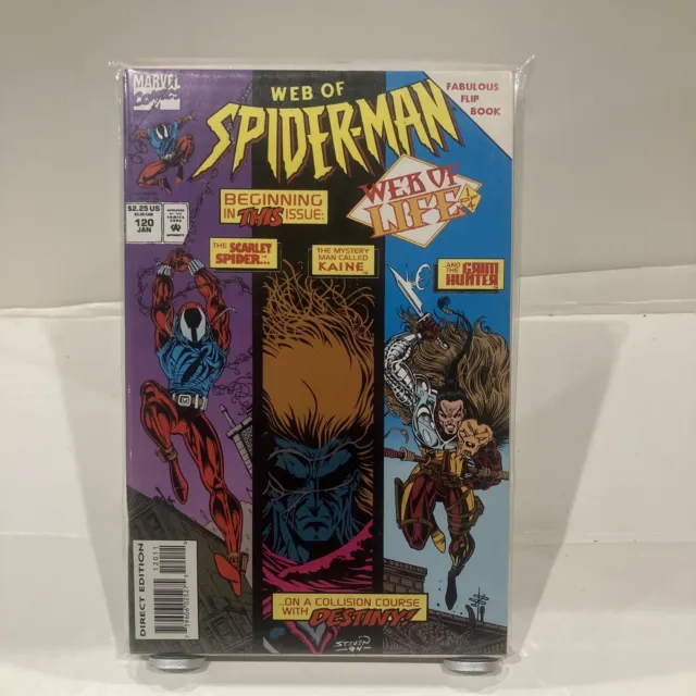 Web of Spider-Man #120 Jan. 1995 Marvel Comics