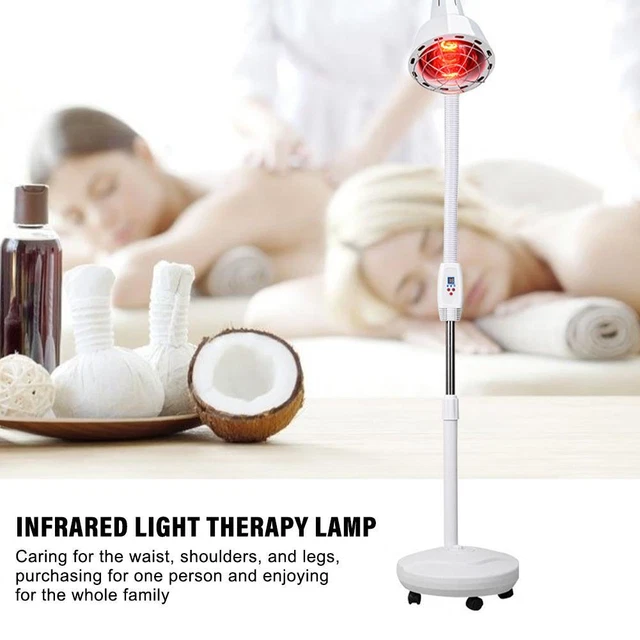 Lámpara de terapia de luz infrarroja, terapia de luz roja 275W para dolor facial corporal, temporizador  4