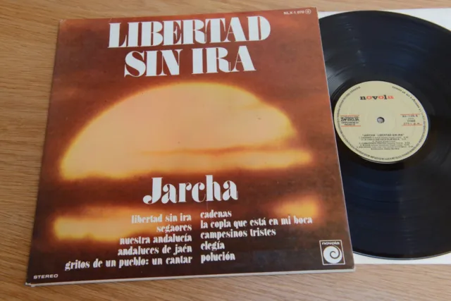 Jarcha ‎ Libertad Sin Ira LP  Novola ‎ NLX-1.070 Spain