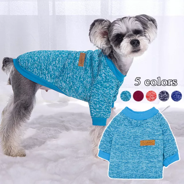 Abrigo de Perro Mascota Apparel Jersey Cachorro Punto Capucha Disfraz GB "