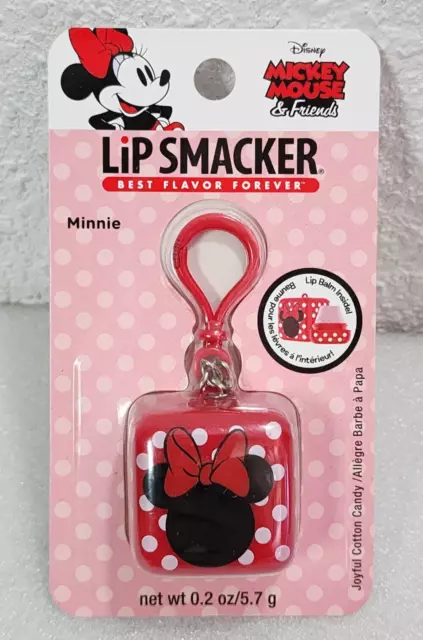 Lip Smacker Disney Minnie Mouse Cube Flavored Lip Balm, Clear, For Kids