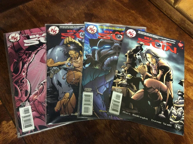 Black Sun #1-3,6 (Wildstorm/Marc Andreyko/101493) comic book set lot of 4