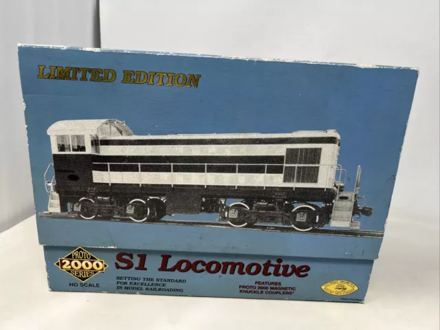 Life-Like Proto 2000 Alco S1 Locomotive Diesel Gulf Mobile & Ohio 663 GM&O 23724