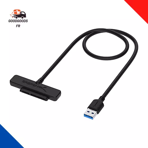 SATA 3 Cable (3.0) vers USB Câble SSD HDD 2.5 III Lecteur Disque Dur UASP  Adaptateur