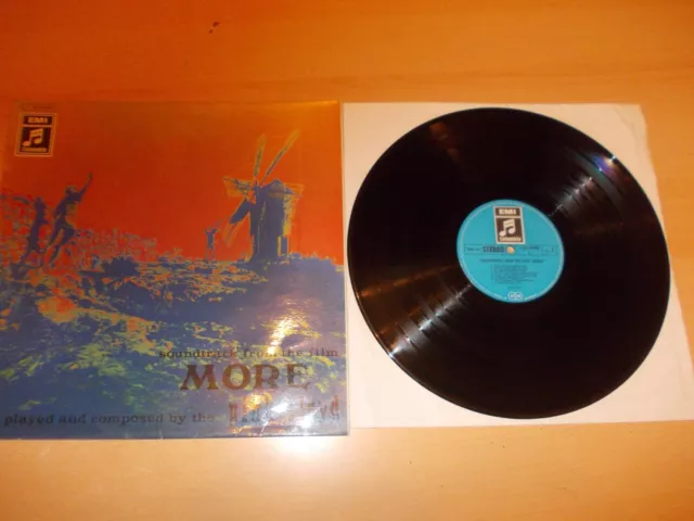 RARE PINK FLOYD LP--MORE SOUNDTRACK ). auf EMI COLUMBIA