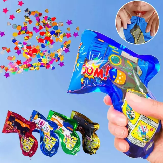 Inflatable Balloon Toy Confetti Christmas Atmosphere Party Fireworks-Toy N8Z5