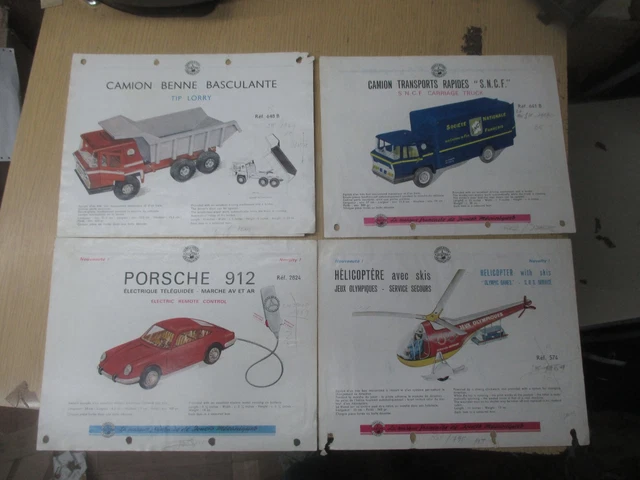 JOUSTRA CHARIOT SNCF MÉCANIQUE années 1960 • EUR 42,00