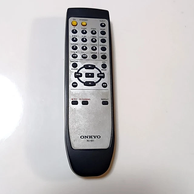 ONKYO MD-133 INTEC275Hi-MD対応MDデッキ RC-601 ONKYO MD-133 INTEC275Hi-MD対応MDデッキ RC-601 - メルカリ