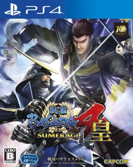 Usé PS4 Sengoku Basara 4 Sumeragi import japon F/S