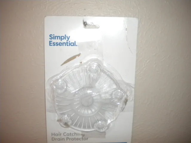 Protector de drenaje Simply Essential, captador de cabello transparente SE21-51929-BFN