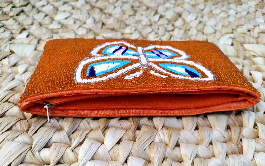 Vintage Beaded Coin Purse
