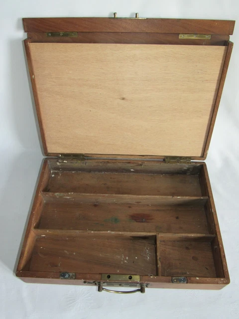 ANCIENNE BOITE À PEINTURE Mallette LEFRANC Coffret D'artiste Peintre EUR 18,90 - IT