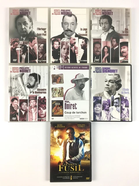 Philippe Noiret Collection / Coffret Lot 7 DVD Film / Le Vieux Fusil...