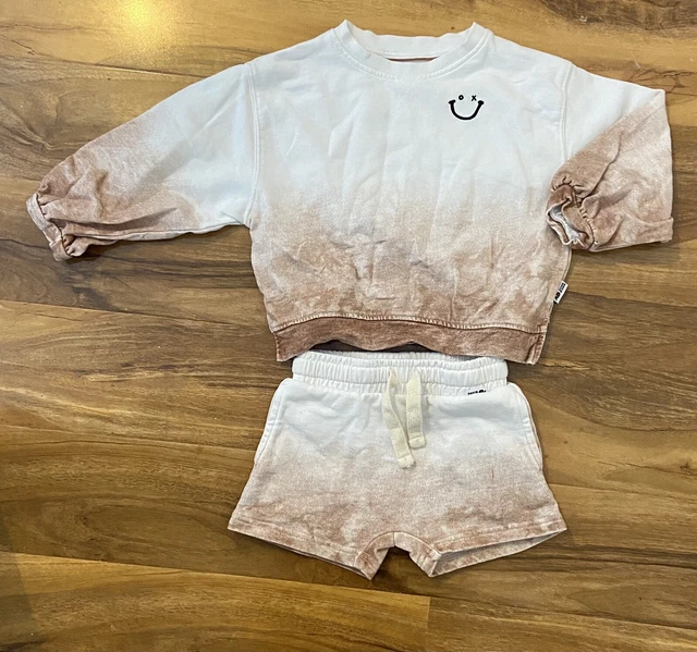alesha dixon 2 piece shorts abd sweatshirt set, age 4 - 5 years