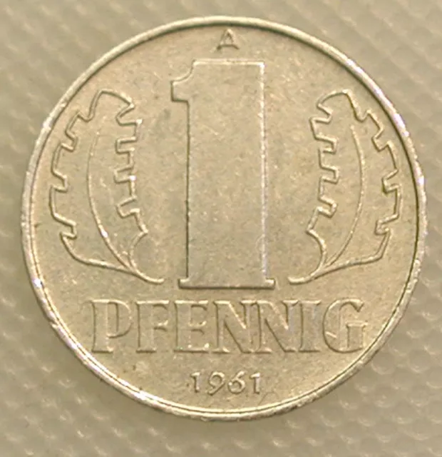 DDR 1 Pfennig 1960 bis 1989 Bitte lesen