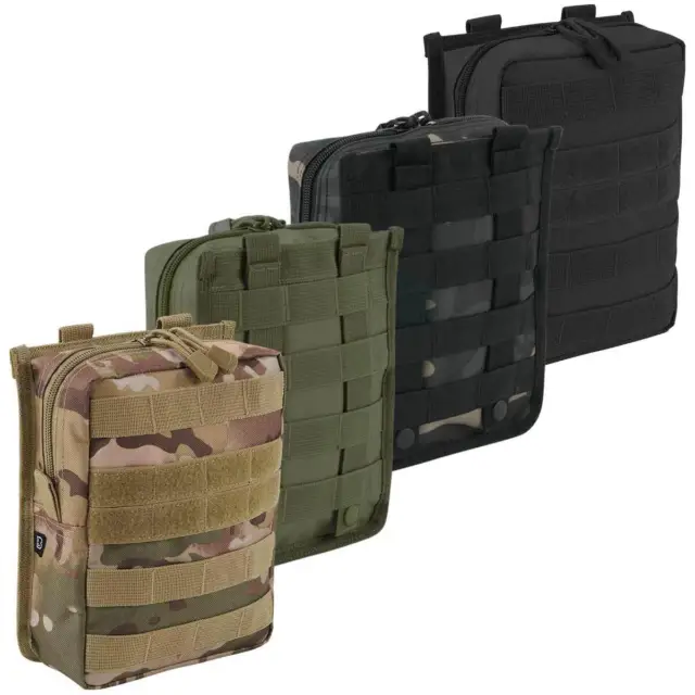 Brandit Molle Pouch Cross Utility Tactical Hiking Webbing Airsoft Military