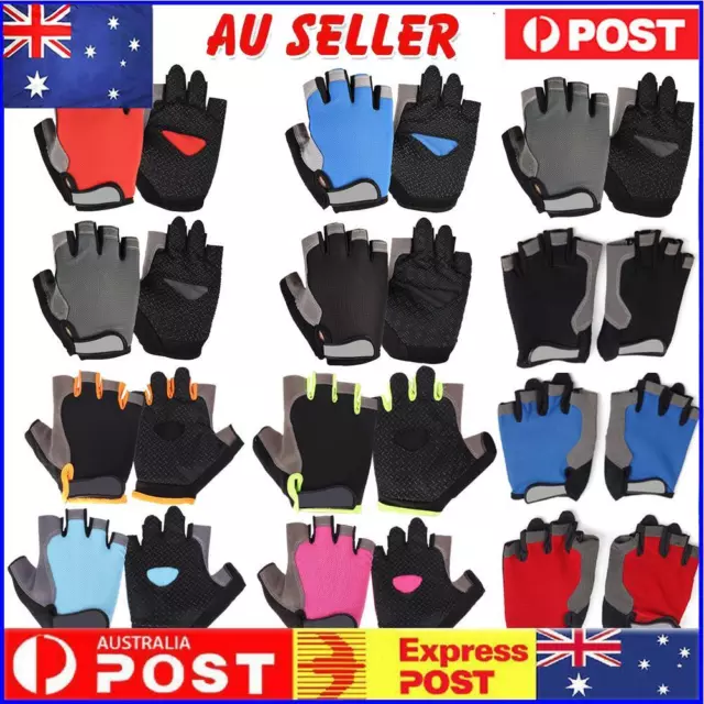 Cycling Gloves Half Finger Men Women Summer Sports Anti-slip Bike Bicycle Gloves