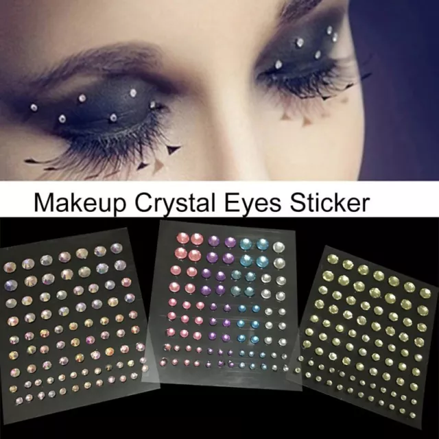 Face Jewels Body Crystal Party Gems Tattoo Sticker Festival MakeUp  Temporary Kit