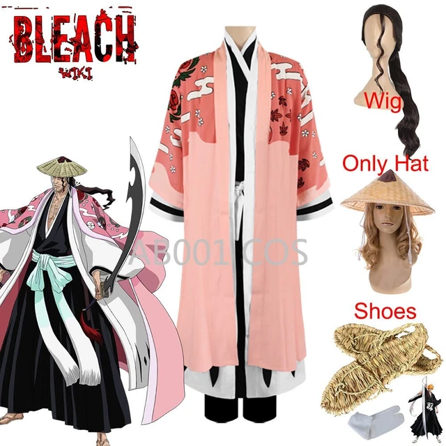 ANIME BLEACH KYORAKU Shunsui Cosplay Costume ThousandYear Blood War