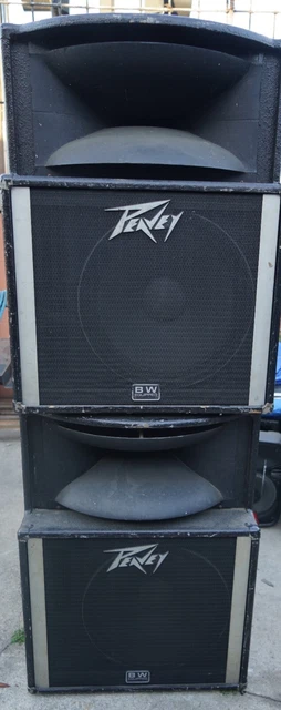 Peavey SP2 Black Widow Speakers Great Condition Pair Peavey SP2 Black Widow Speakers Great Condition Pair