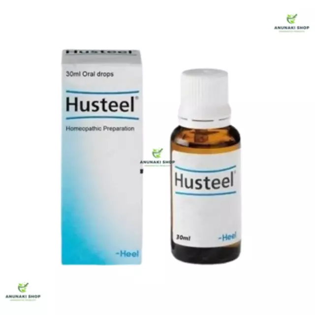 Husteel Oral Solution by Heel Homeopathy Dry irritating cough Bronchitis 30ml