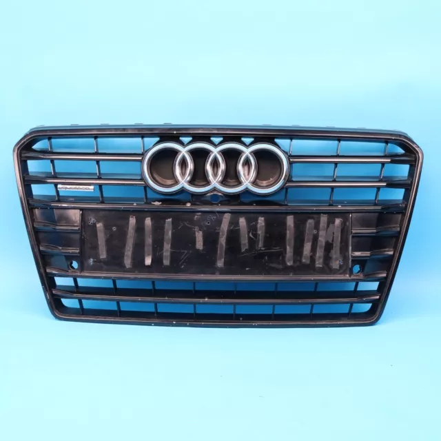 Audi A7 4G C7 Kühlergrill SCHWARZ 4G8853651D Frontgitter Frontkamera PDC Orig.