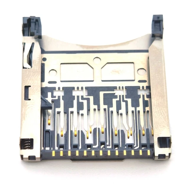 1PCS   Memory Card Slot Component Reader Holder Repair Part for  D610 D6003671