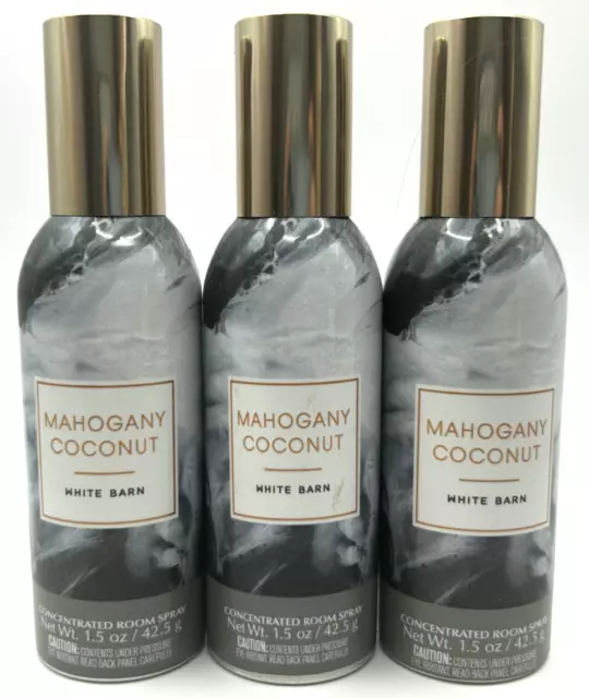 Bath and Body Works Mahogany Teakwood Concentrated Room Spray 1.5 Ounce  (2019 Two-Tone Color Edition)