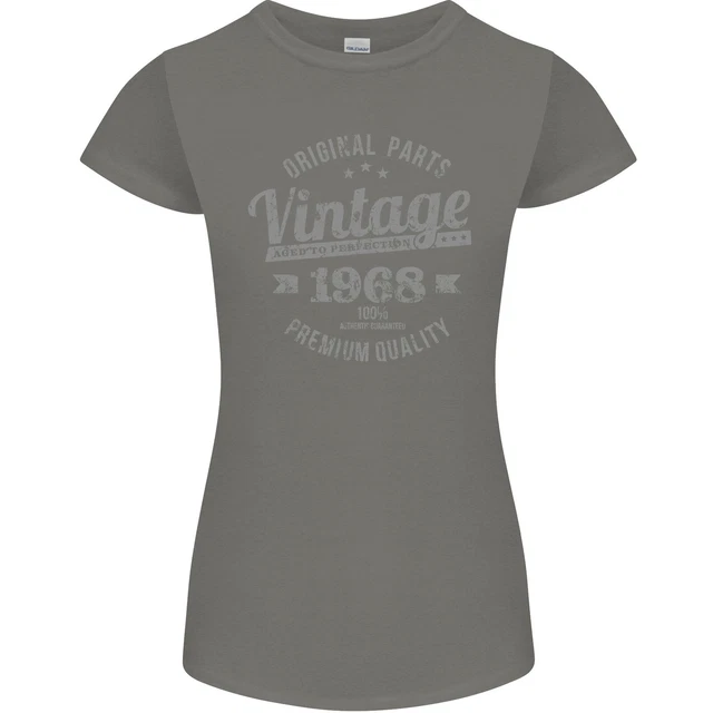 T-Shirt Homme Coton Gildan "Aged To Perfection" - 57ème Anniversaire 1966