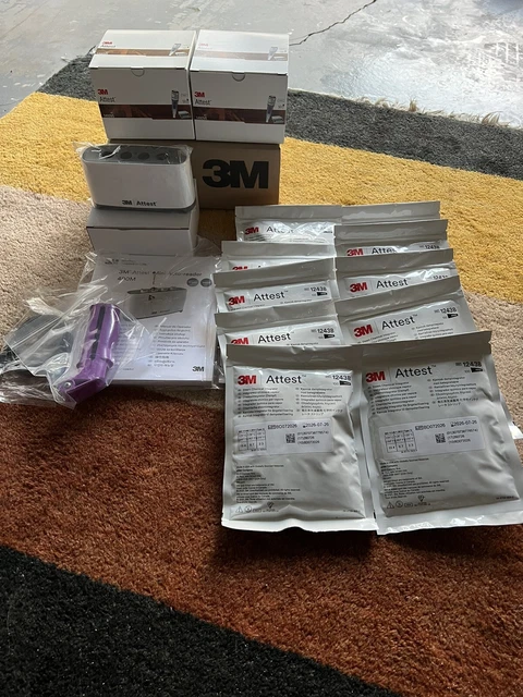 3M Attest 490M Auto-reader & 100 3M Attest 1492VS Super Rapid Indicators