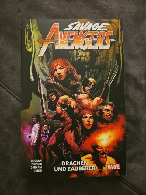 Savage Avengers 3: Drachen und Zauberer -  SC Marvel Comic