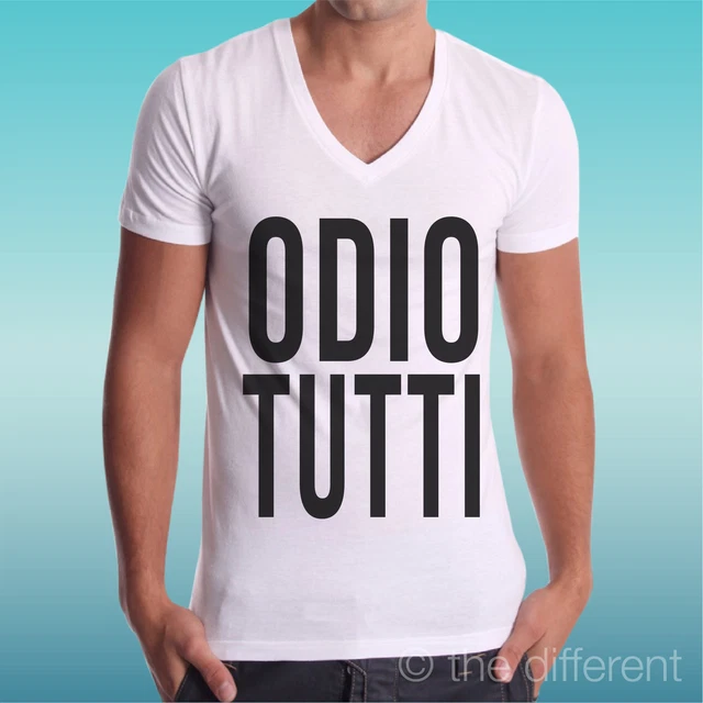 Maglia odio tutti outlet