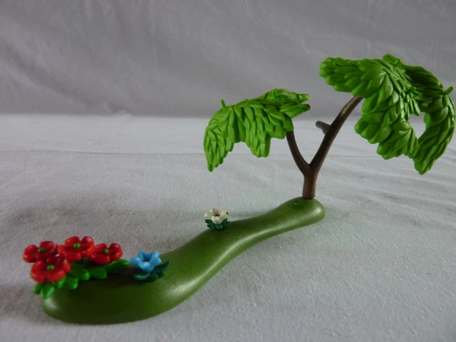 Tronc D'arbre Playmobil - Accessoire Végétation Forêt Savane - Pièce 2660 Occasion