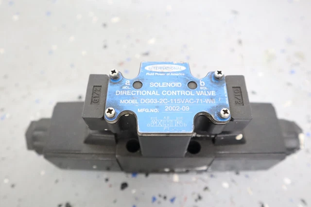 International Fluid Power DG03-2C-115VAC-71-WB Valve, 115VAC
