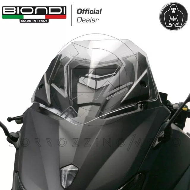 Biondi Cupolino Basso Spoiler Trasparente Yamaha T-Max Tmax 530 2015 2016 2017